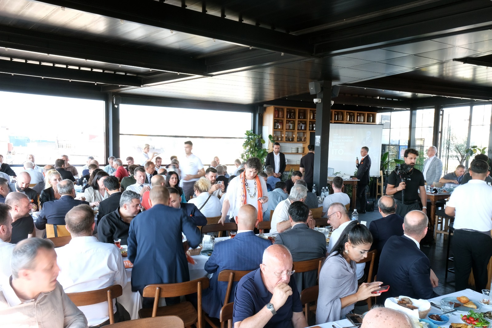 Yurt dışı alım heyetiyle görüşme